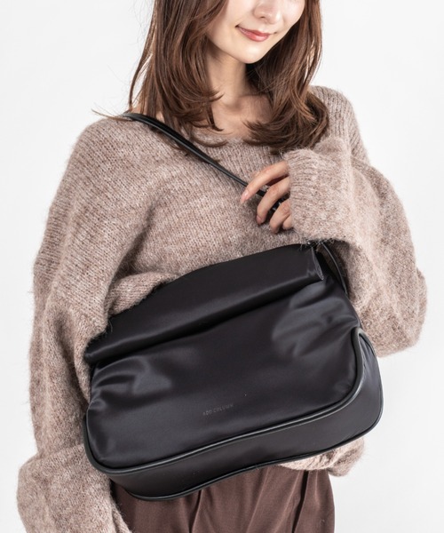 ADD CULUMN(アドカラム)の「【ADD CULUMN/アドカラム】ナイロン×ヴィーガンレザー ショルダーバッグ ROLLA M FABRIC(ショルダーバッグ・レディース・ブラック・FREE)」の22枚目の写真