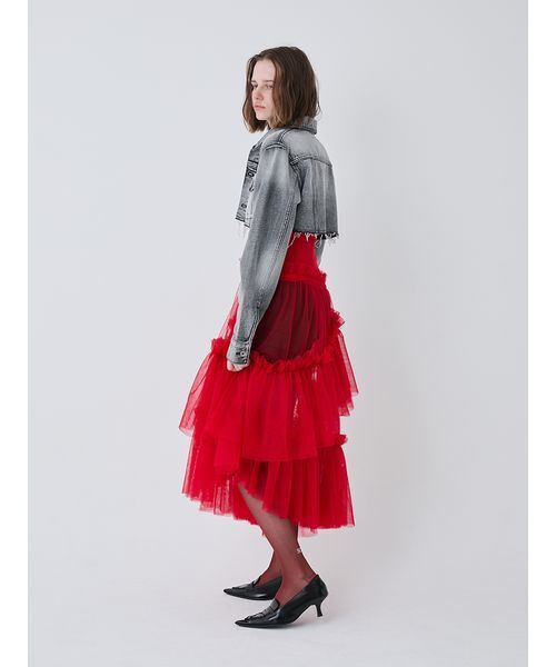 SORIN(ソリン )の「Crafted Cropped Denim Jacket/クラフトクロップドデニムジャケット(デニムジャケット・レディース・ブラック/インディゴブルー・38)」の15枚目の写真