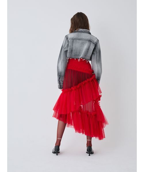 SORIN(ソリン )の「Crafted Cropped Denim Jacket/クラフトクロップドデニムジャケット(デニムジャケット・レディース・ブラック/インディゴブルー・38)」の12枚目の写真