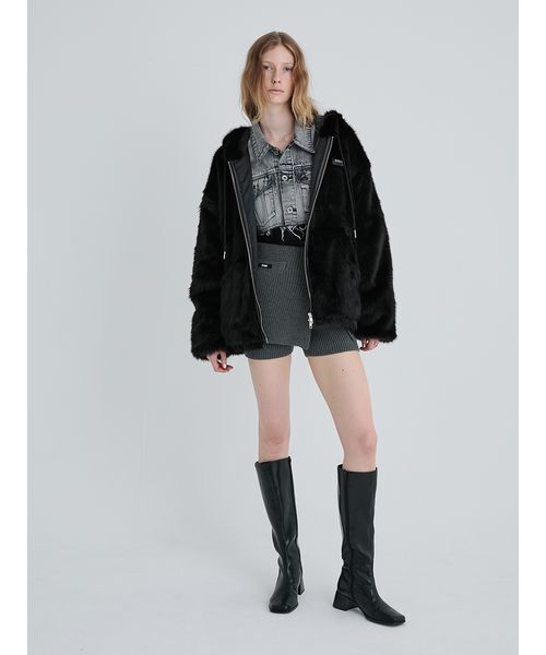 SORIN(ソリン )の「Crafted Cropped Denim Jacket/クラフトクロップドデニムジャケット(デニムジャケット・レディース・ブラック/インディゴブルー・38)」の14枚目の写真