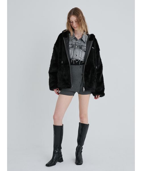 SORIN(ソリン )の「Crafted Cropped Denim Jacket/クラフトクロップドデニムジャケット(デニムジャケット・レディース・ブラック/インディゴブルー・38)」の18枚目の写真