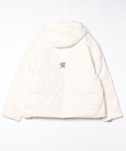 AAPE BY A BATHING APE(エーエイプバイアベイシングエイプ)の「AAPE DOWN JACKET(ダウンジャケット/コート・メンズ・ネイビー/アイボリー・LARGE/MEDIUM/SMALL/X-LARGE)」の11枚目の写真