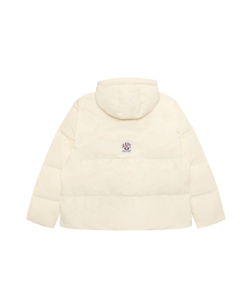 AAPE BY A BATHING APE(エーエイプバイアベイシングエイプ)の「AAPE DOWN JACKET(ダウンジャケット/コート・メンズ・ネイビー/アイボリー・LARGE/MEDIUM/SMALL/X-LARGE)」の3枚目の写真