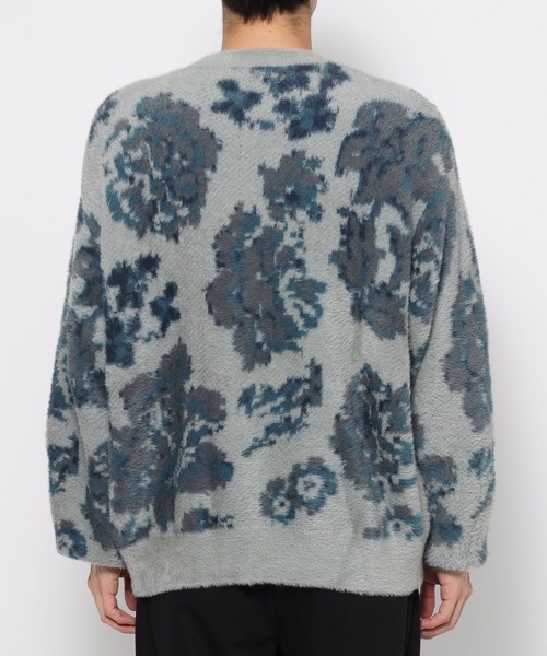 HARE（ハレ）の「シャギーニットガラプルオーバー(HARE)（ニット/セーター・メンズ・ホワイト/ブラック/グレー/ライム・SMALL/MEDIUM）」の14枚目の写真