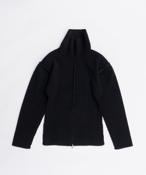 PRANK PROJECT（プランクプロジェクト）の「ヘヴィタートルニットチュニック / Heavy Turtleneck Knit Tunic（ニット/セーター・レディース・レッド/ブラック/マルチ・FREE）」の19枚目の写真