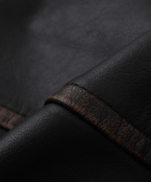 Jieda（ジエダ）の「JIEDA / ジエダ LEATHER CAR COAT / JK03（その他アウター・メンズ・ブラック・2）」の3枚目の写真