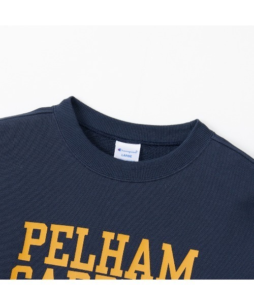Champion(チャンピオン)の「チャンピオン CREW NECK SWEATSHIRT_(スウェット・メンズ・オフホワイト/ネイビー/ダークグレー・M/L/LL)」の6枚目の写真