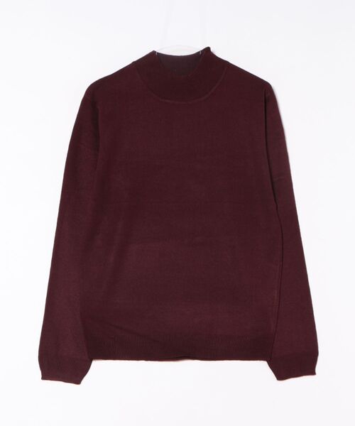 8(eight)(エイト)の「カシミヤタッチハイネックニットセーター(ニット/セーター・メンズ・ワインレッド/チャコール/ベージュ/ネイビー/ブルー系その他/ホワイト/グレー/ブラック・X-LARGE/MEDIUM/SMALL/LARGE)」の8枚目の写真