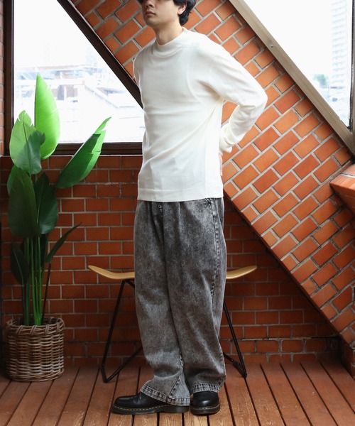 8(eight)(エイト)の「カシミヤタッチハイネックニットセーター(ニット/セーター・メンズ・ワインレッド/チャコール/ベージュ/ネイビー/ブルー系その他/ホワイト/グレー/ブラック・X-LARGE/MEDIUM/SMALL/LARGE)」の20枚目の写真