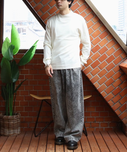 8(eight)(エイト)の「カシミヤタッチハイネックニットセーター(ニット/セーター・メンズ・ワインレッド/チャコール/ベージュ/ネイビー/ブルー系その他/ホワイト/グレー/ブラック・X-LARGE/MEDIUM/SMALL/LARGE)」の21枚目の写真