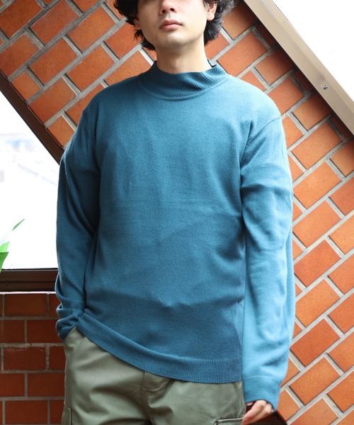 8(eight)(エイト)の「カシミヤタッチハイネックニットセーター(ニット/セーター・メンズ・ワインレッド/チャコール/ベージュ/ネイビー/ブルー系その他/ホワイト/グレー/ブラック・X-LARGE/MEDIUM/SMALL/LARGE)」の10枚目の写真