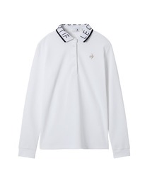 le coq sportif GOLF（ルコックスポルティフゴルフ）の「ロゴ襟長袖シャツ（ポロシャツ）」