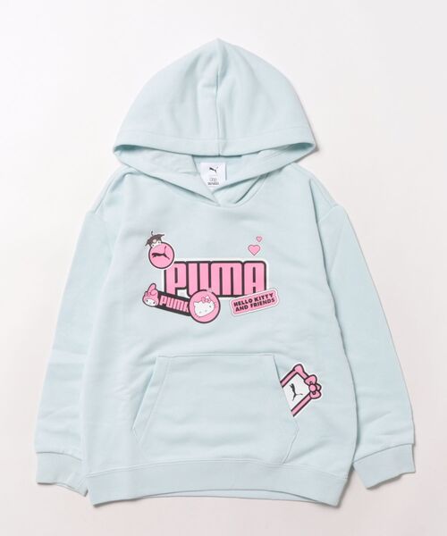 PUMA(プーマ)の「《PUMA》PUMA X HELLO KITTY & FRIENDS リ(パーカー・キッズ・ピンク/ブルー系その他・122/110/116)」の2枚目の写真