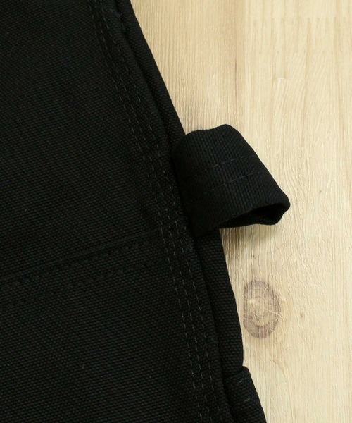 Carhartt（カーハート）の「アイコニックBO1ファームダックダブルフロントダンガリーワークパンツ Iconic BO1 Firm Duck Double-Front Dungaree Work Pants（デニムパンツ・メンズ・ブラック/ブラウン・32/34/36/38/40/42/44）」の4枚目の写真