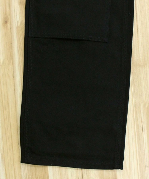 Carhartt（カーハート）の「アイコニックBO1ファームダックダブルフロントダンガリーワークパンツ Iconic BO1 Firm Duck Double-Front Dungaree Work Pants（デニムパンツ・メンズ・ブラック/ブラウン・32/34/36/38/40/42/44）」の6枚目の写真