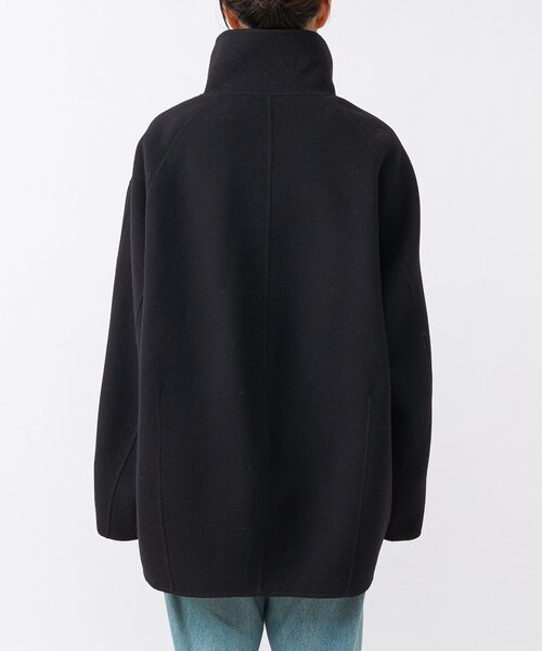 RIVE DROITE（リヴドロワ）の「【ハンサムな着こなしに】スタンドZIPリバーコート（その他アウター・レディース・ブラック/キャメル・FREE）」の15枚目の写真