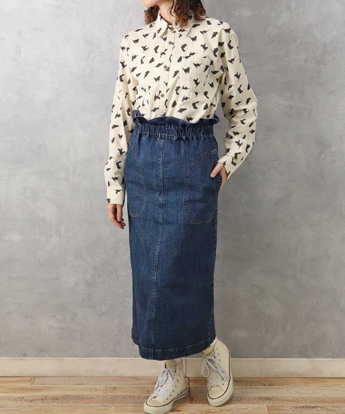 Bleu Bleuet(ブルーブルーエ)の「総柄プリントシャツ(シャツ/ブラウス・レディース・その他/その他1/その他2/その他5/その他3/その他4・FREE)」の11枚目の写真