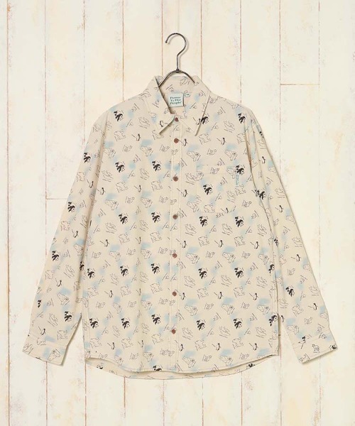 Bleu Bleuet(ブルーブルーエ)の「総柄プリントシャツ(シャツ/ブラウス・レディース・その他/その他1/その他2/その他5/その他3/その他4・FREE)」の8枚目の写真