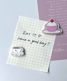 tone（トーン）の「KuKuLu TOKYO/モチーフマグネット(2個SET)（インテリア雑貨）」