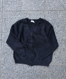 ATELANE（アテレーン）の「ATELANE / シャギーニットカーディガン/ストライプ（カーディガン/ボレロ）」