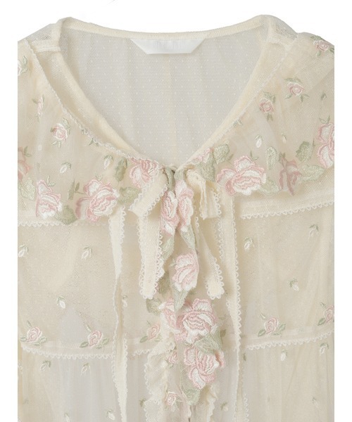 新品 ピンクハウス うさ耳ベスト ラビット うさぎ セール】 うさぎの耳付きベストブラウス （シャツ・ブラウス