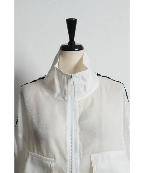 オーガンジーラインブルゾン（ブルゾン）｜&. NOSTALGIA（アンドドット