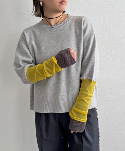 チュール袖ニット LHELBIE│Eimee Law & LHELBIE 公式オンラインストア