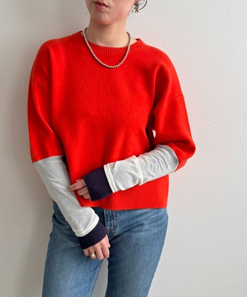 チュール袖ニット LHELBIE│Eimee Law & LHELBIE 公式オンラインストア