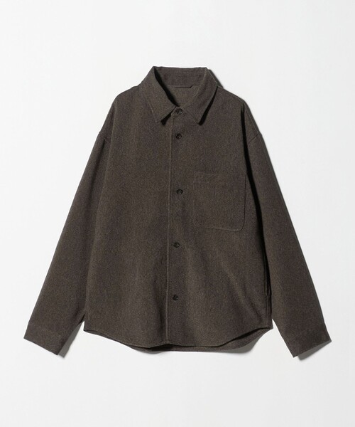 green label relaxing（グリーンレーベルリラクシング）の「ツイードライク CPO ジャケット（シャツ/ブラウス・メンズ・ダークブラウン/ベージュ/ダークグレー・S/L/M/XL）」の13枚目の写真