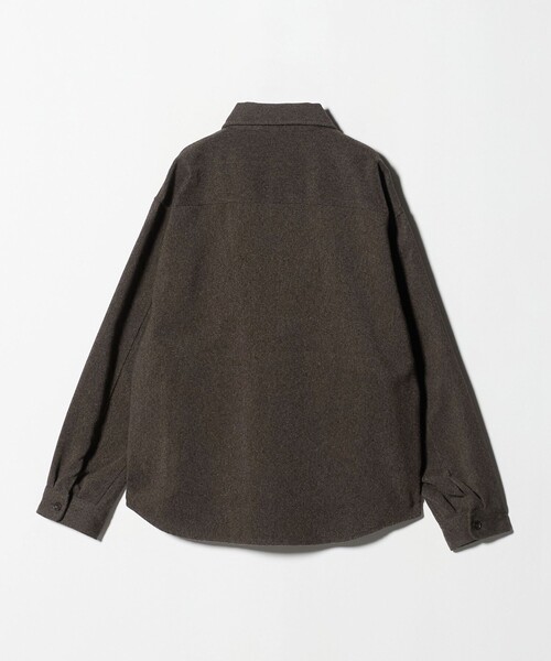green label relaxing（グリーンレーベルリラクシング）の「ツイードライク CPO ジャケット（シャツ/ブラウス・メンズ・ダークブラウン/ベージュ/ダークグレー・S/L/M/XL）」の14枚目の写真