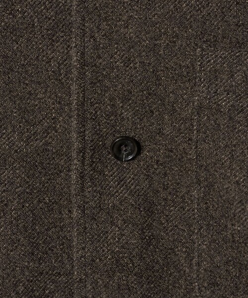 green label relaxing（グリーンレーベルリラクシング）の「ツイードライク CPO ジャケット（シャツ/ブラウス・メンズ・ダークブラウン/ベージュ/ダークグレー・S/L/M/XL）」の20枚目の写真