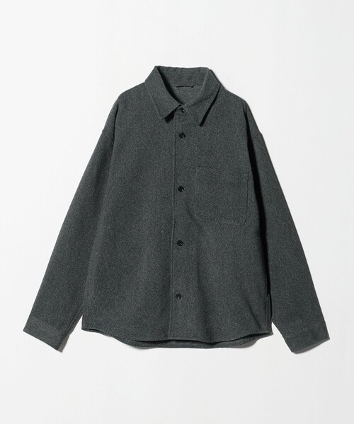 green label relaxing（グリーンレーベルリラクシング）の「ツイードライク CPO ジャケット（シャツ/ブラウス・メンズ・ダークブラウン/ベージュ/ダークグレー・S/L/M/XL）」の21枚目の写真