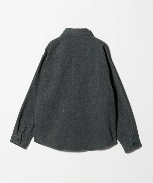 green label relaxing（グリーンレーベルリラクシング）の「ツイードライク CPO ジャケット（シャツ/ブラウス・メンズ・ダークブラウン/ベージュ/ダークグレー・S/L/M/XL）」の22枚目の写真