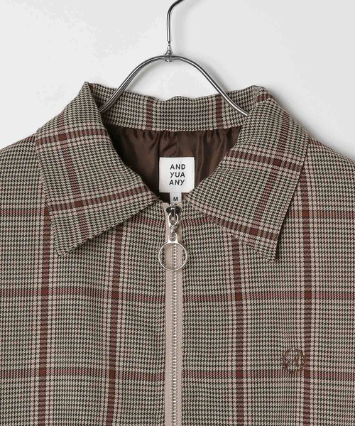 GLOBAL WORK（グローバルワーク）の「2SETジャケット＊プリーツスカート/AND YUA ANY/589206（ブルゾン・キッズ・ブラウン/グレー・SMALL/MEDIUM）」の16枚目の写真
