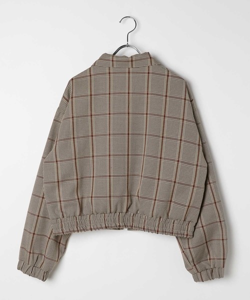 GLOBAL WORK（グローバルワーク）の「2SETジャケット＊プリーツスカート/AND YUA ANY/589206（ブルゾン・キッズ・ブラウン/グレー・SMALL/MEDIUM）」の20枚目の写真