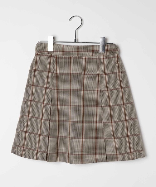 GLOBAL WORK（グローバルワーク）の「2SETジャケット＊プリーツスカート/AND YUA ANY/589206（ブルゾン・キッズ・ブラウン/グレー・SMALL/MEDIUM）」の11枚目の写真