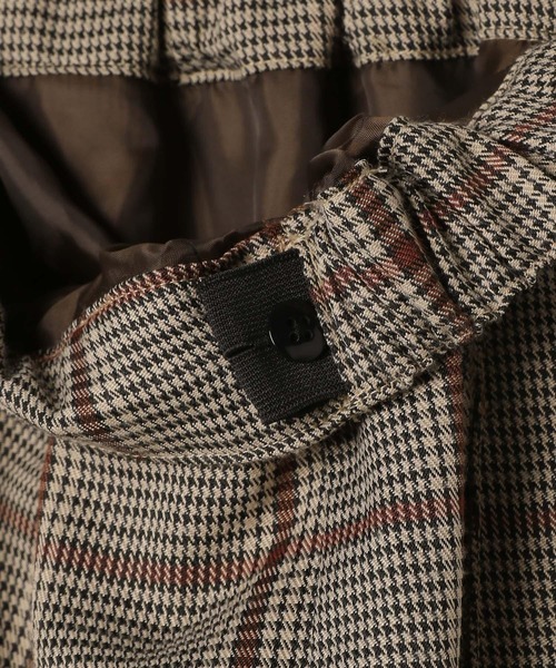 GLOBAL WORK（グローバルワーク）の「2SETジャケット＊プリーツスカート/AND YUA ANY/589206（ブルゾン・キッズ・ブラウン/グレー・SMALL/MEDIUM）」の7枚目の写真