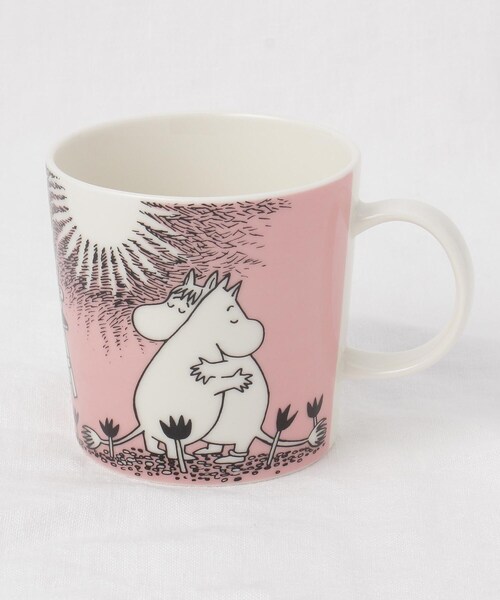 212 KITCHEN STORE（トゥワントゥキッチンストア）の「クラシック マグ0.3L LOVE ＜MOOMIN ARABIA＞（グラス/マグカップ/タンブラー・レディース・その他・00）」の2枚目の写真