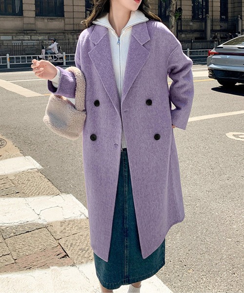 チェスターコート　パープル チェスターコート（パープル系）一覧 - WEAR
