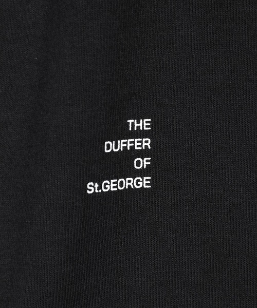 The DUFFER of ST.GEORGE（ザダファーオブセントジョージ）の「8oz HEAVY WEIGHT OVER SIZE ROUND HEM TURTLE NECK L/SL TEE：8オンス ヘビーウェイト オーバーサイズ ラウンドヘム タートルネック ロンT（Tシャツ/カットソー・メンズ・ホワイト/ネイビー/ブラック・X-LARGE/LARGE/MEDIUM/SMALL）」の19枚目の写真