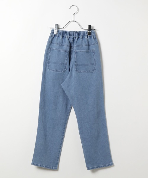 GLOBAL WORK（グローバルワーク）の「スゴラクストレッチデニムパンツ/603685（デニムパンツ・キッズ・サックスブルー/ブラック・150cm/160cm/140cm/130cm）」の3枚目の写真