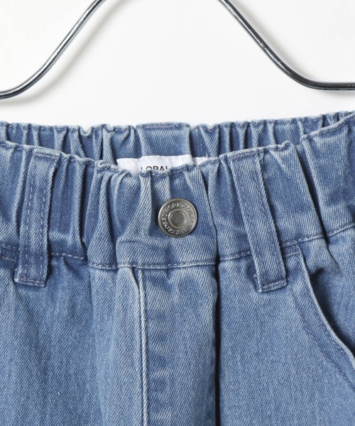 GLOBAL WORK（グローバルワーク）の「スゴラクストレッチデニムパンツ/603685（デニムパンツ・キッズ・サックスブルー/ブラック・150cm/160cm/140cm/130cm）」の5枚目の写真