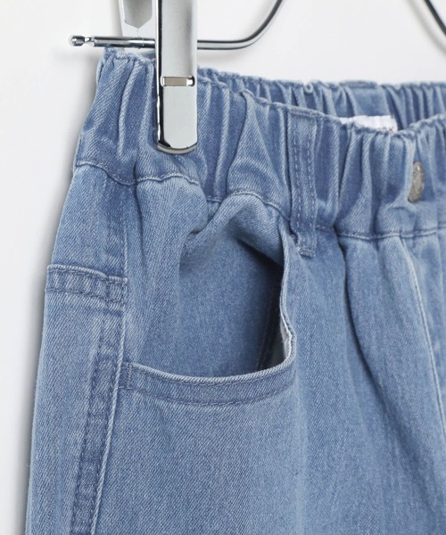 GLOBAL WORK（グローバルワーク）の「スゴラクストレッチデニムパンツ/603685（デニムパンツ・キッズ・サックスブルー/ブラック・150cm/160cm/140cm/130cm）」の6枚目の写真