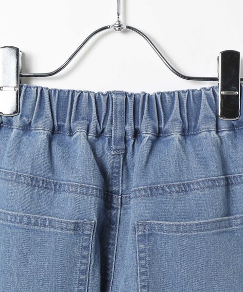 GLOBAL WORK（グローバルワーク）の「スゴラクストレッチデニムパンツ/603685（デニムパンツ・キッズ・サックスブルー/ブラック・150cm/160cm/140cm/130cm）」の9枚目の写真