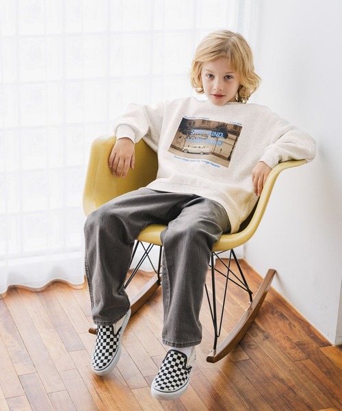 GLOBAL WORK（グローバルワーク）の「スゴラクストレッチデニムパンツ/603685（デニムパンツ・キッズ・サックスブルー/ブラック・150cm/160cm/140cm/130cm）」の20枚目の写真