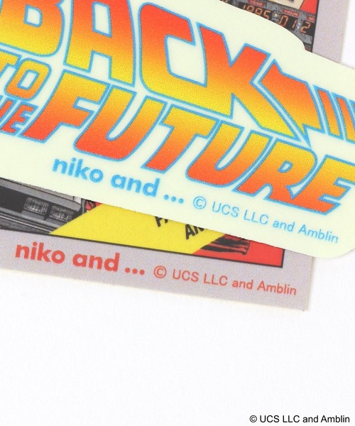 niko and...（ニコアンド）の「【バック・トゥ・ザ・フューチャー】コラボ ステッカー2枚セット（ステッカー/テープ・レディース・その他2/その他1・0）」の7枚目の写真