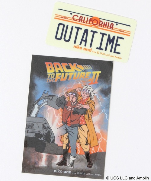 niko and...（ニコアンド）の「【バック・トゥ・ザ・フューチャー】コラボ ステッカー2枚セット（ステッカー/テープ・レディース・その他2/その他1・0）」の8枚目の写真