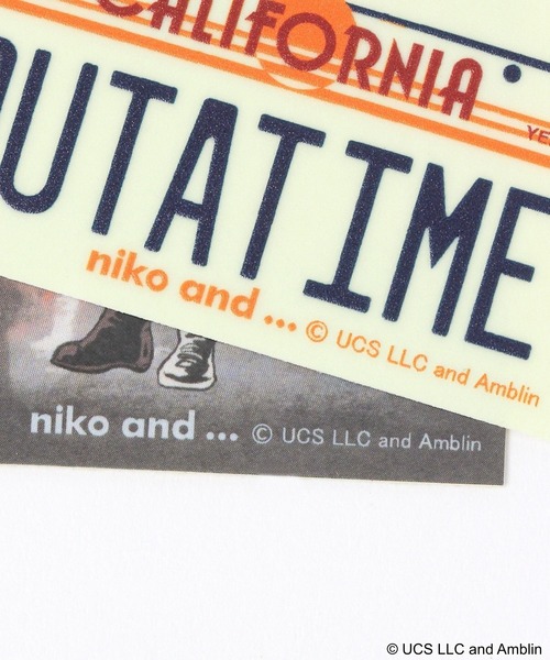 niko and...（ニコアンド）の「【バック・トゥ・ザ・フューチャー】コラボ ステッカー2枚セット（ステッカー/テープ・レディース・その他2/その他1・0）」の9枚目の写真