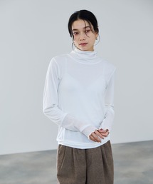 milli de l'air セミシアーカフハイネック