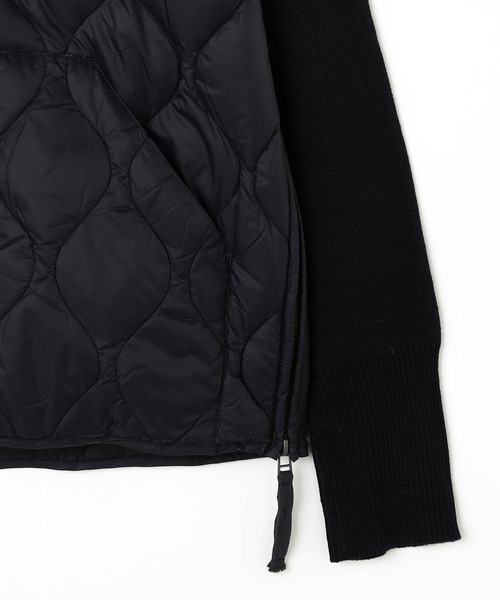 TAION（タイオン）の「TAION MILITARY HI NECK KNIT（ダウンジャケット/コート・メンズ・ブラック/ネイビー・LARGE/MEDIUM）」の5枚目の写真